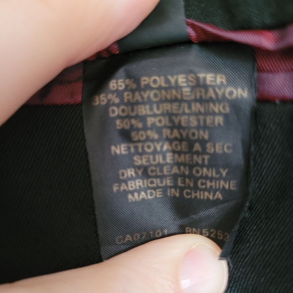 Bellissino Black Single Breast Suit Jacket & Straight Leg Trousers, Size 40L - Picture 5 of 16